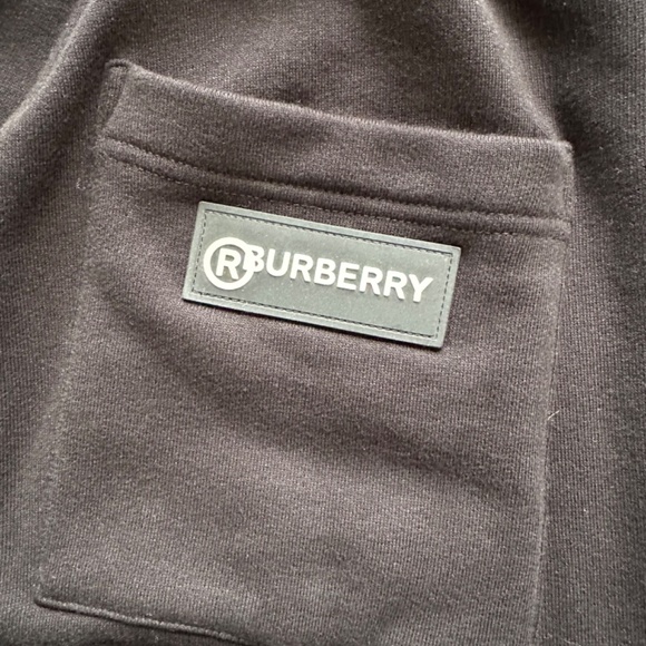 Burberry Vintage Check Panel Cotton Jogging Pants and Sweater - XS - Picture 4 of 11